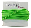 Lime - Wax Polyester Surfer Cord - 5 or 10 yards