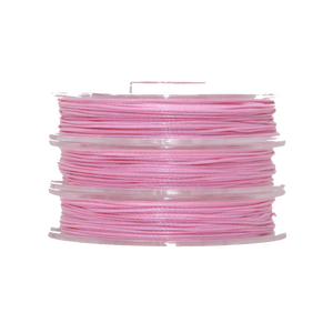 Pink - Wax Polyester Surfer Cord - 5 or 10 yards