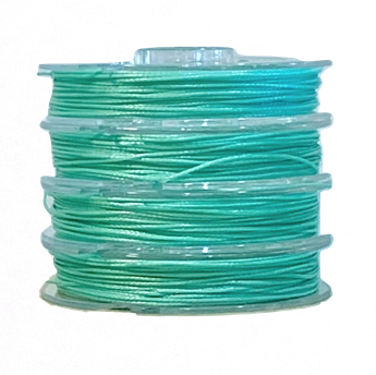 Mint - Wax Polyester Surfer Cord - 5 or 10 yards