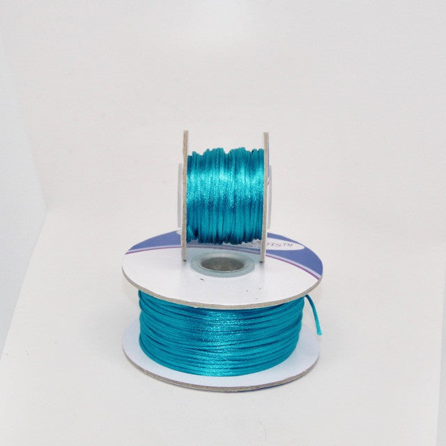 Bright Turquoise - Nylon Satin - 1MM