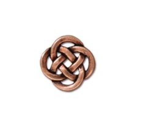 Small Open Celtic Link :  Copper:  Tierracast