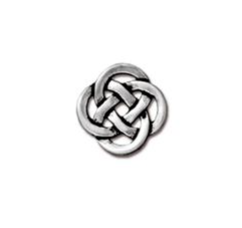 Small Open Celtic Link :  Silver:  Tierracast