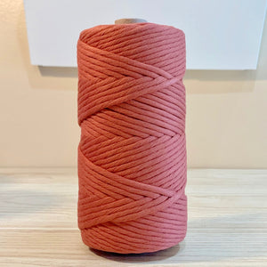 Clay - 5MM Single Strand Cotton Macrame Cord (100M)