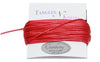 Cranberry - Wax Polyester Surfer Cord - 5 or 10 yards