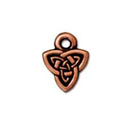 Drop, Celtic Triad - Copper - TierraCast