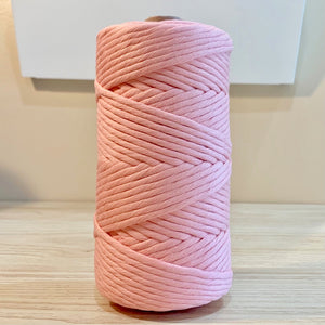 Flamingo - 5MM Single Strand Cotton Macrame Cord (100M)