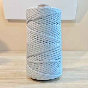 Fog - 5MM Single Strand Cotton Macrame Cord (100M)