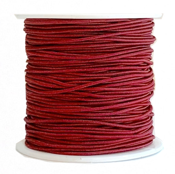 Elastic Cord 1MM - GARNET (20 Yds)