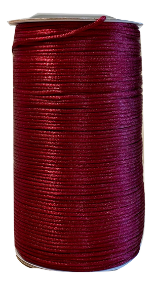 Garnet  - 2MM / 3MM  Rattail - Rolls