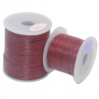 Indian Leather:  :   Garnet:  50M Roll