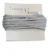 Ghost Gray - Wax Polyester Surfer Cord - 5 yard bundle