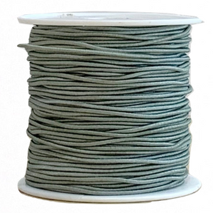 Elastic Cord 1MM - GREY (20 Yds)