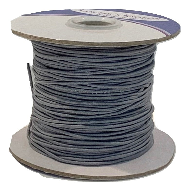Elastic Cord - GREY - 1.2MM (50 Yards)