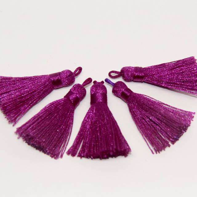 Deep Plum - Tassel