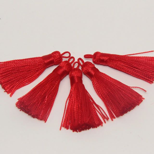 Red - Tassel