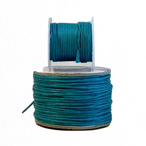 Wax Cotton Cord:  JEWEL BLUE - 1MM