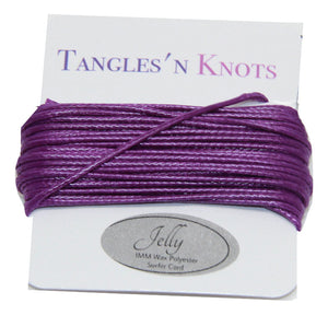 Jelly - Wax Polyester Surfer Cord - 5 or 10 yards