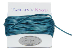 Juniper - Wax Polyester Surfer Cord - 5 or 10 yards