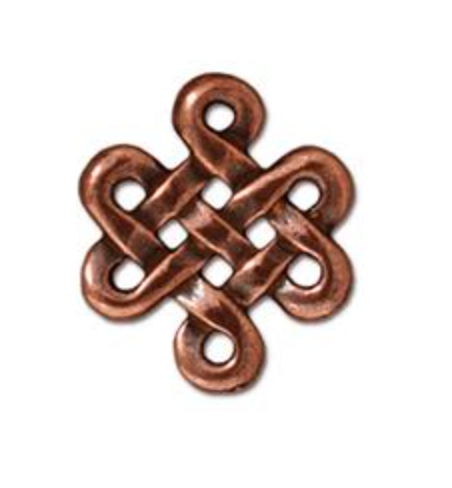 Large Eternity Link :  Copper:  Tierracast