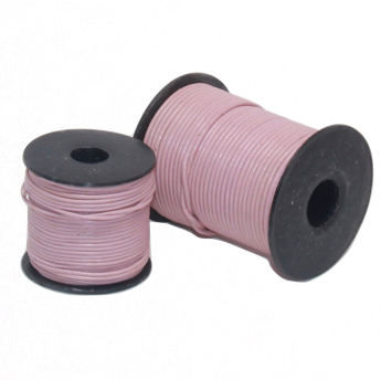 Indian Leather:    Mauve - 25M Roll