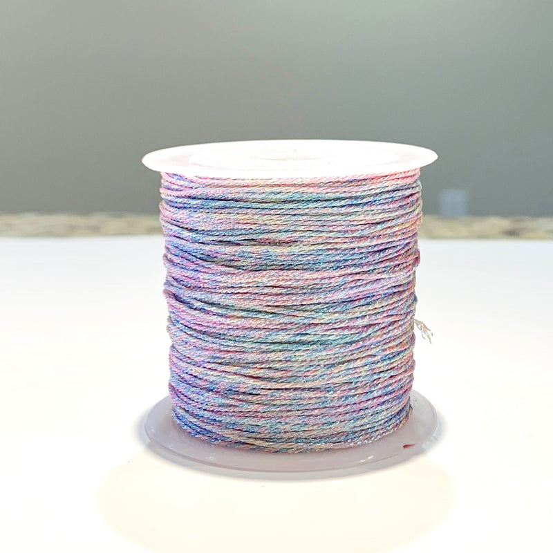 Metallic Strand Cord - Baby Pastel Mix