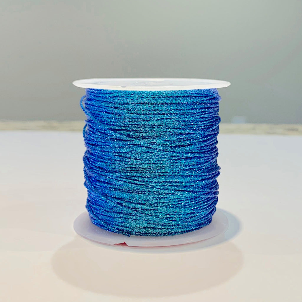 Metallic Strand Cord - Bright Turquoise