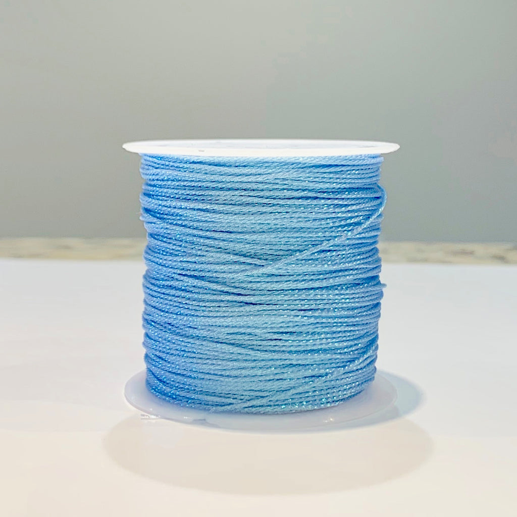 Metallic Strand Cord - Light Blue