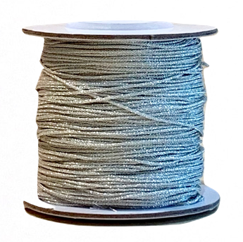 Metallic Silver Chinese Knotting Cord