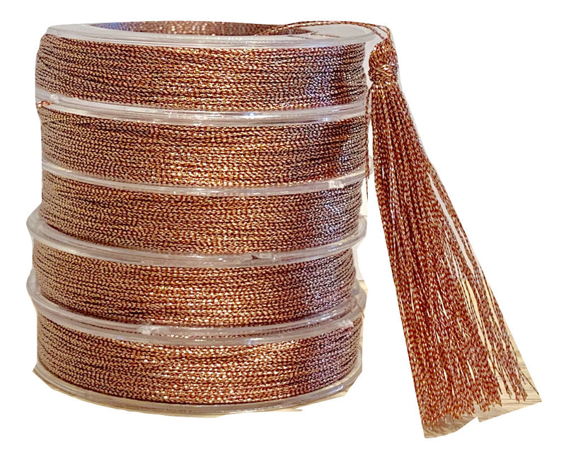 Metallic Camel  - Tassel Cord