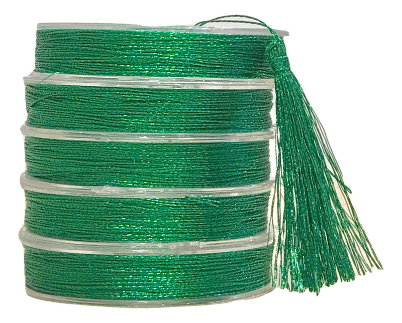 Metallic Emerald - Tassel Cord