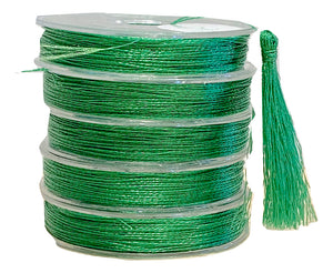 Metallic Gecko  - Tassel Cord