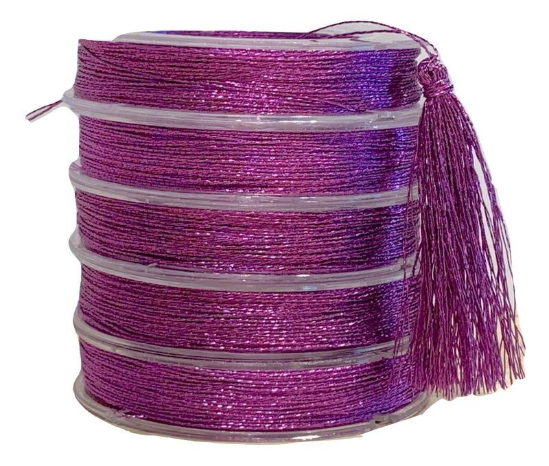 Metallic Grape  - Tassel Cord