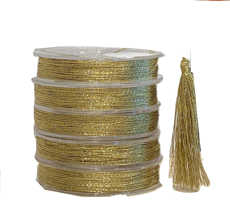 Metallic Parchment  - Tassel Cord