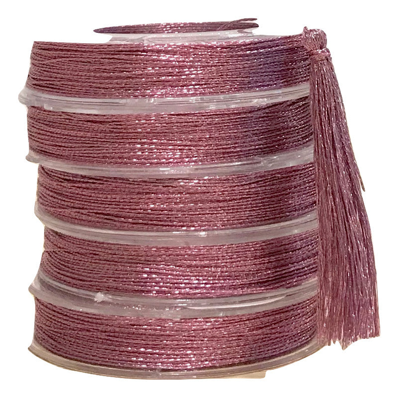 Metallic Rose - Tassel Cord