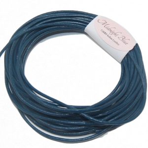Indian Leather:  Midnight Blue:  5 yards
