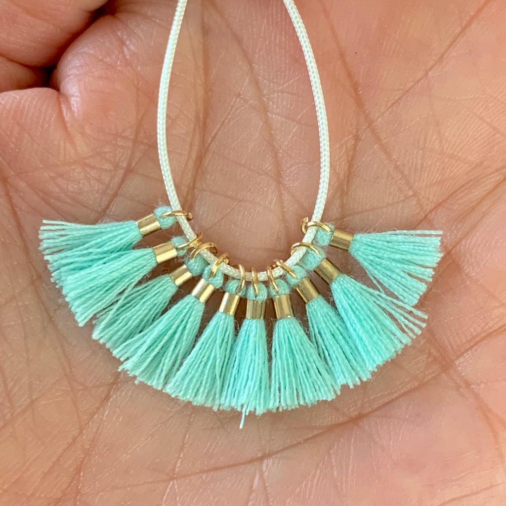 Mint - Tiny Tassel