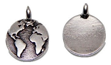 Mother Earth Charm - Antique Silver - TierraCast