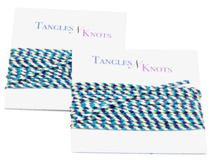 Nylon Braided Multi-Color Cord - Marine Life