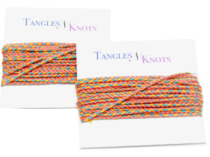 Nylon Braided Multi-Color Cord - Navajo