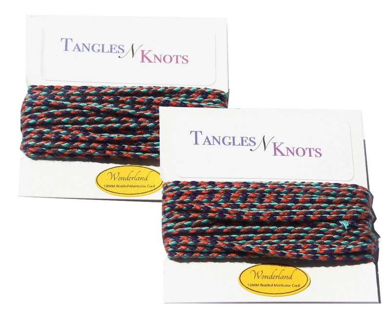 Nylon Braided Multi-Color Cord - Wonderland