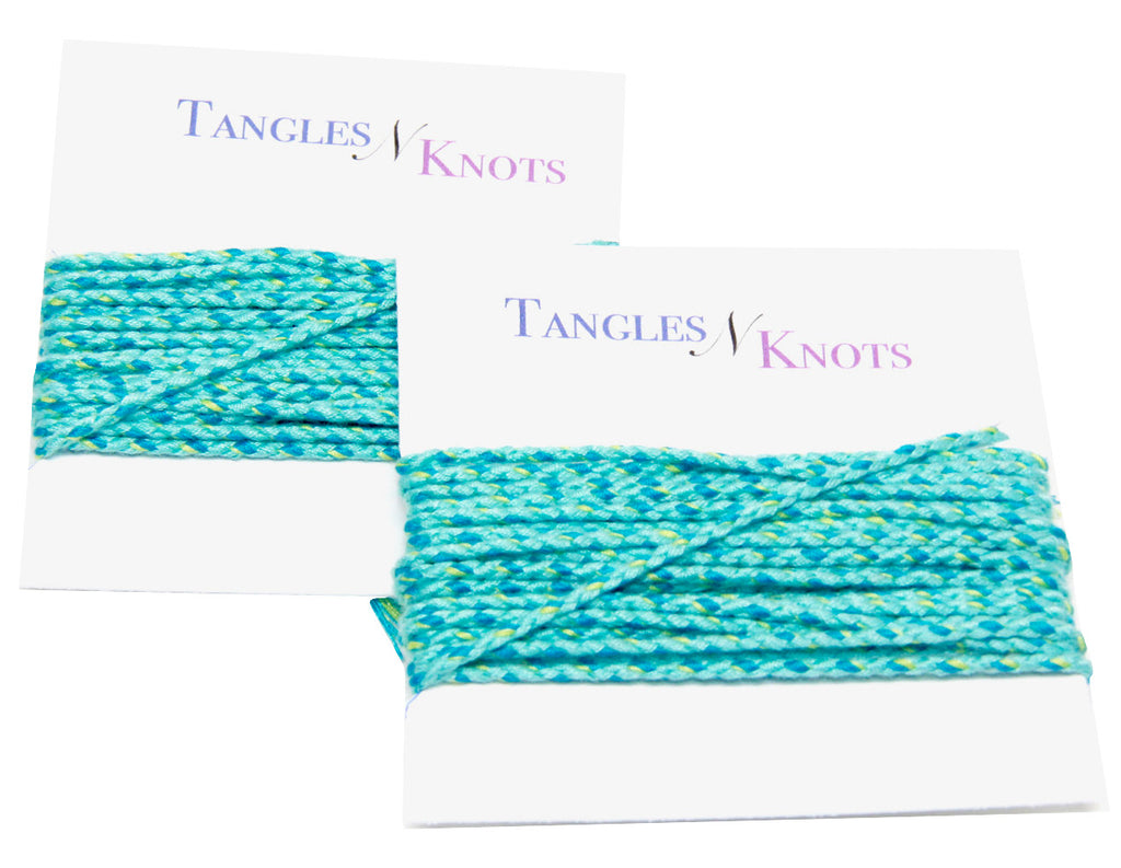 Nylon Braided Multi-Color Cord - Ocean