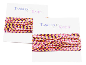 Nylon Braided Multi-Color Cord - Circus
