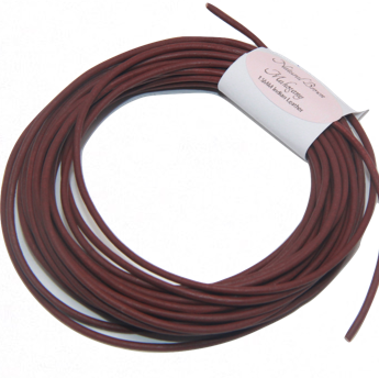 Indian Leather:  Natural Brown Mahogany:   5 Yards