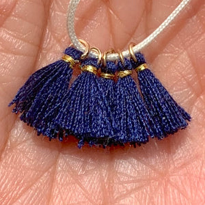 Navy - Tiny Tassel