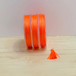 Neon Orange - Tassel Cord