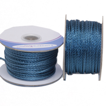 Nylon Twisted Cord - Williamsburg Blue - 2mm & 3mm (CLEARANCE)