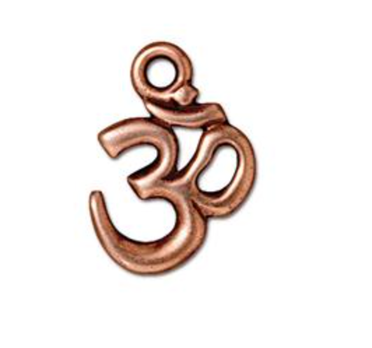 Ohm Charm - Copper - TierraCast