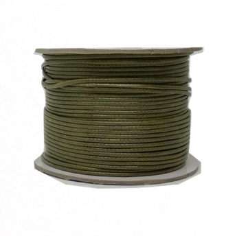 Olive Drab - Wax Polyester Surfer Cord - 45 yd rolls