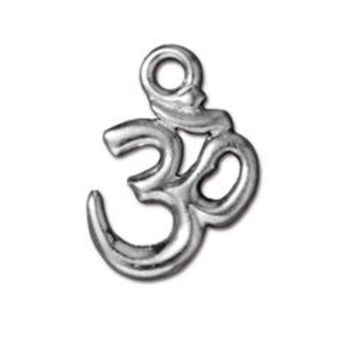 Ohm Charm - Silver - TierraCast