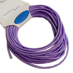 Orchid - Wax Polyester Surfer Cord - 5 or 10 yards
